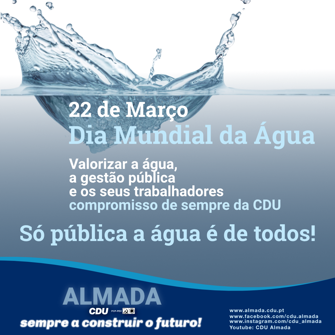 70 anos dos SMAS de Almada - Dia mundial da água